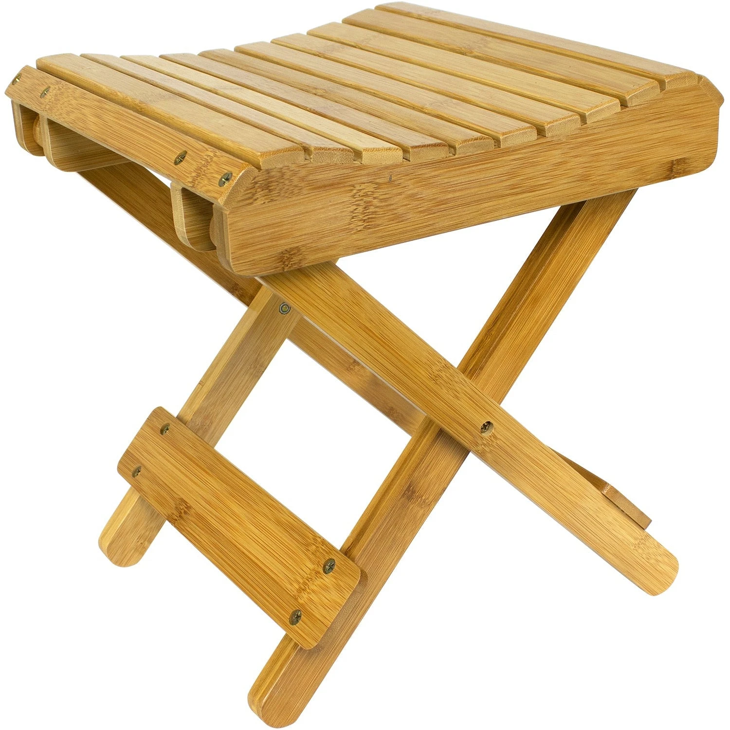 Bamboo Folding Stool 3 Bamboo Folding Stool