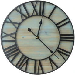16" Coastal Wall Clock (Roman)