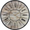 24" Paris Wood Wall Clock (Roman) 2 24" Paris Wood Wall Clock (Roman) -Sorbus Decor Shop 1. CLK WD60 front