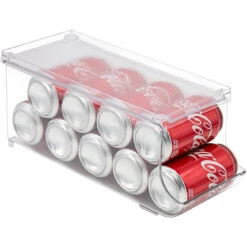 Soda Can Organizer Bin With Lid 28 Soda Can Organizer Bin With Lid -Sorbus Decor Shop 1. FR CANS Main