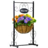 Welcome Planter Basket Stand 2 Welcome Planter Basket Stand -Sorbus Decor Shop 1. Welcome Planter Web Main