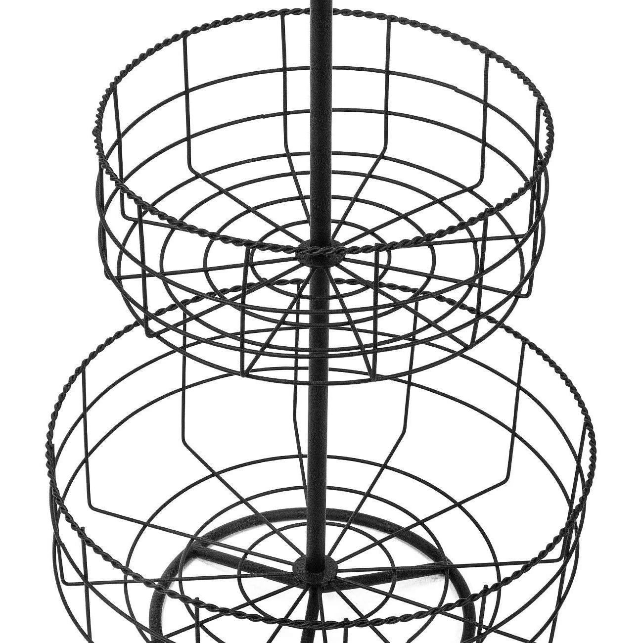 Basket Holder Stand (3 Tier) 5 Basket Holder Stand (3 Tier) - Image 3