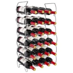 6-Tier Stackable And Detachable Wine Rack Holds 24 Bottles -Sorbus Decor Shop 10 0c1a9753 6a06 465f 81ec b873cdd28870