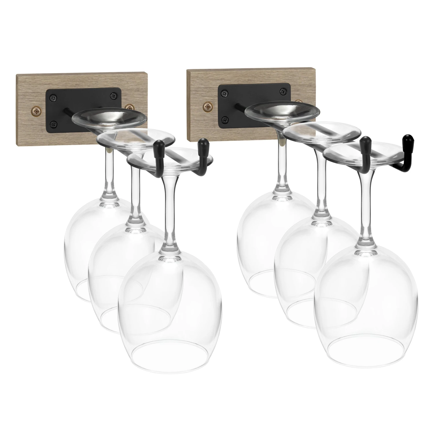 Wine Rack Stemware Wall Mounted (Set Of 4) 6 Wine Rack Stemware Wall Mounted (Set Of 4) - Image 4