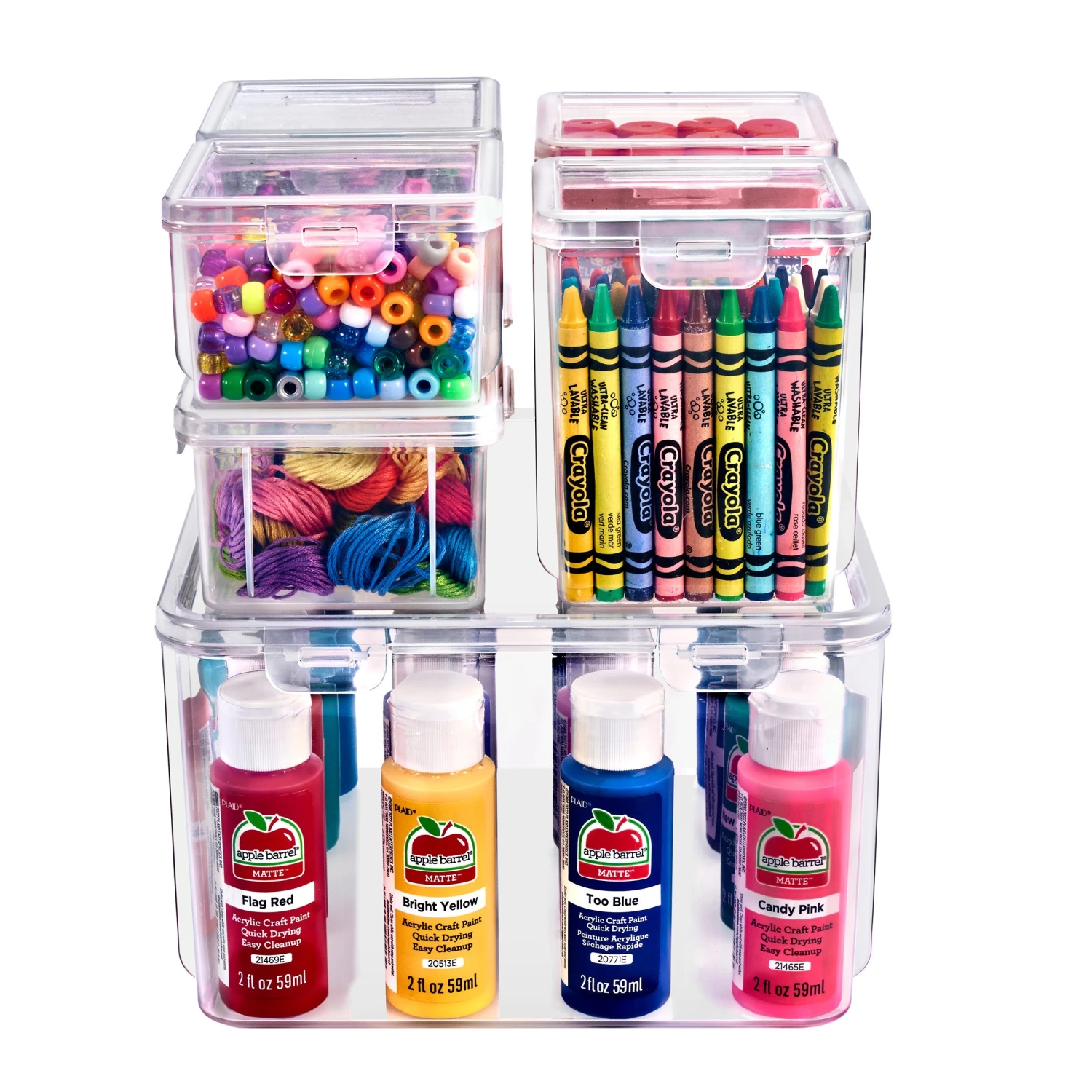 Variety Pack Hardware Storage Container Set (6 Pc) 11 Variety Pack Hardware Storage Container Set (6 Pc) - Image 9