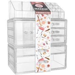Makeup Organizer Case (6 Drawer 3Pc) -Sorbus Decor Shop 10 cd6b9092 47a0 4e88 a18b 12e092a56488