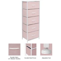 5 Drawer Tower Nightstand -Sorbus Decor Shop 11 658da270 959a 4416 868e d4098a0122c7