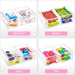 Cosmetic Organizer (4 Drawer) -Sorbus Decor Shop 11 8ad512cc ee61 47c3 855b 3ca3f887118e