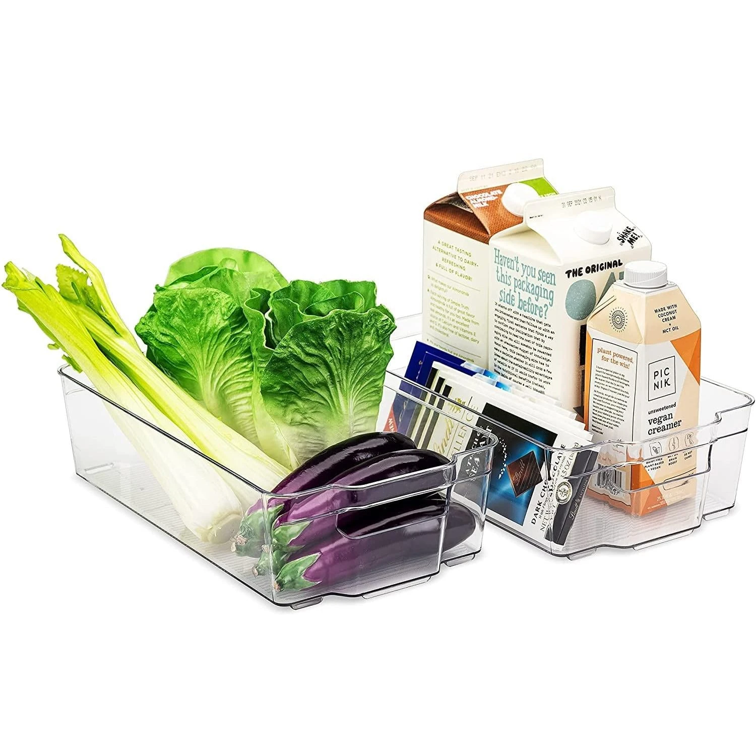 Fridge And Freezer Bin Set (4Pc) 5 Fridge And Freezer Bin Set (4Pc) - Image 3