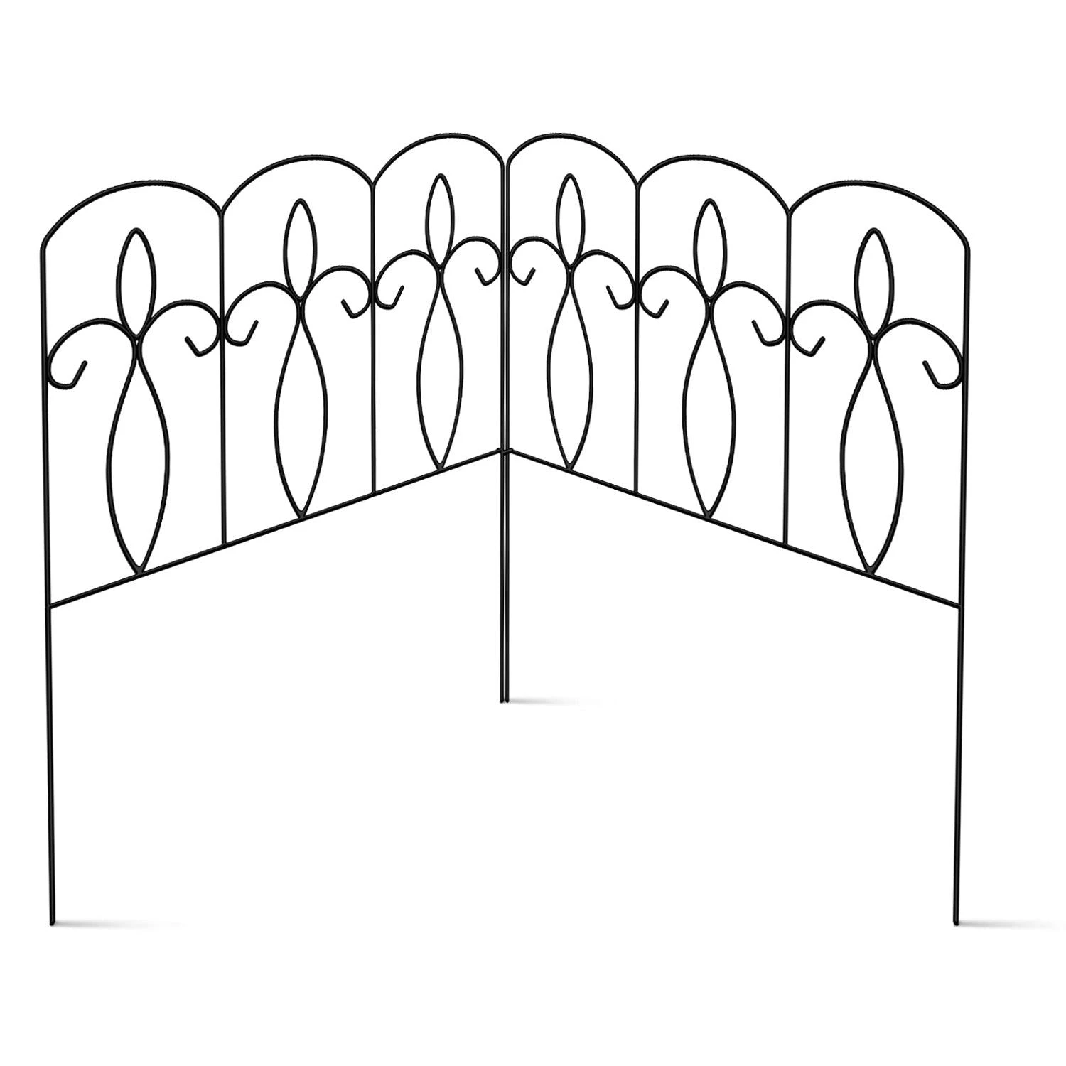 Garden Fence Panels (Set Of 5) 6 Garden Fence Panels (Set Of 5) - Image 4
