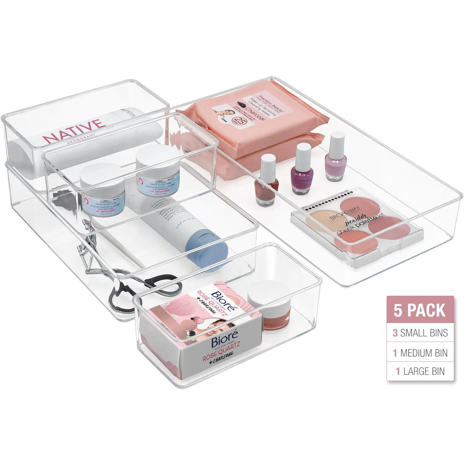 Makeup Vanity Organizers (5 Pc) 12 Makeup Vanity Organizers (5 Pc) - Image 10