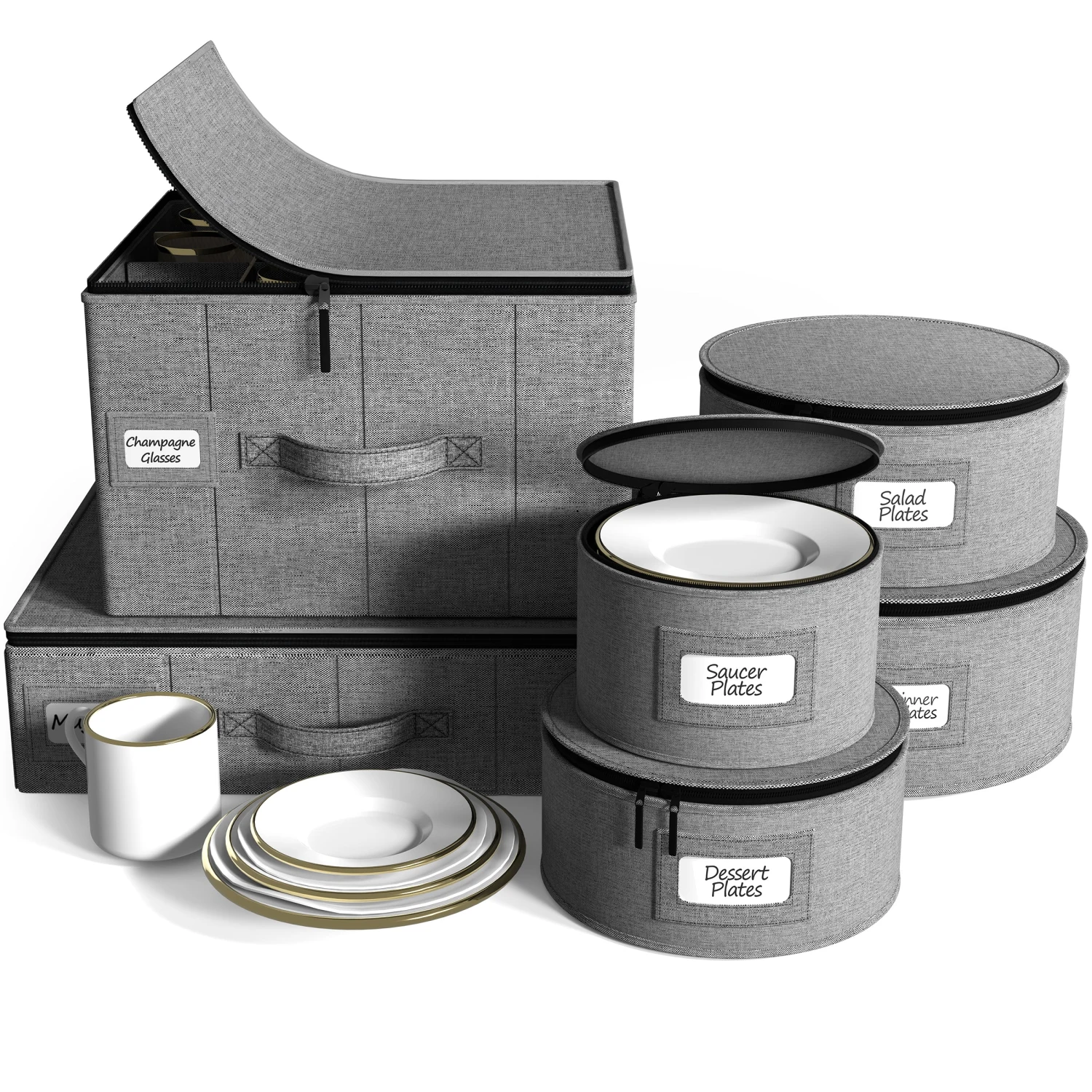 Dinnerware Container Set (6 Piece) 3 Dinnerware Container Set (6 Piece)