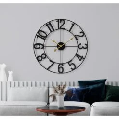 24" Oversized Wall Clock (Numeral) -Sorbus Decor Shop 1 08d695fe 0c76 4850 9073 d1bdf2c57ca3