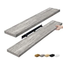 Extra Long Floating Shelves (Set Of 2) -Sorbus Decor Shop 1 0ee52ddb e7f3 4ae0 9222 e4596fcb9a79