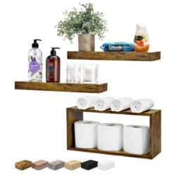 Floating Shelves For Wall (Set Of 3) -Sorbus Decor Shop 1 14a03974 790b 419a 9590 dc12090206a8