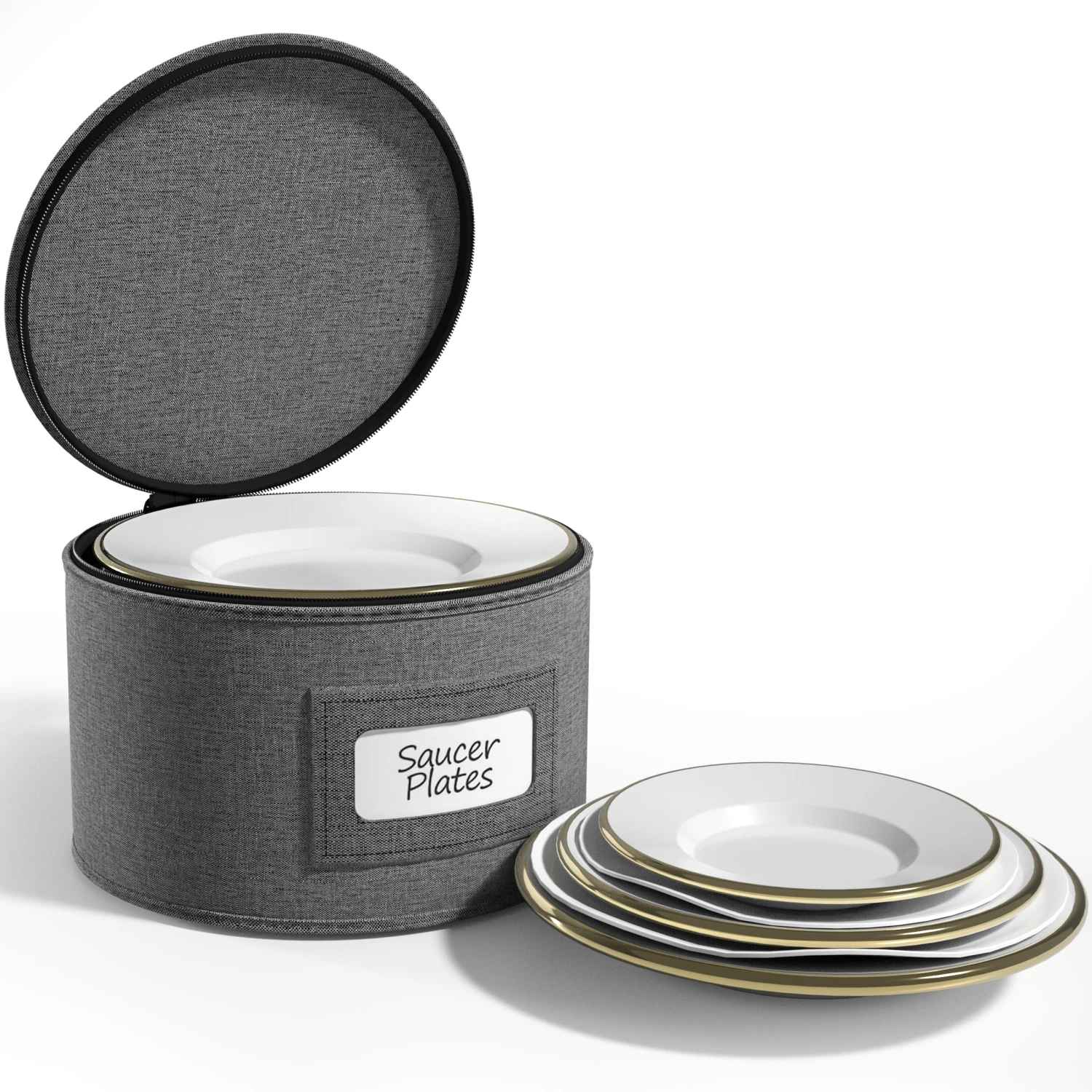 China Storage Saucer Plate Container Dinnerware Organizer (1 Piece) 10 China Storage Saucer Plate Container Dinnerware Organizer (1 Piece) - Image 8