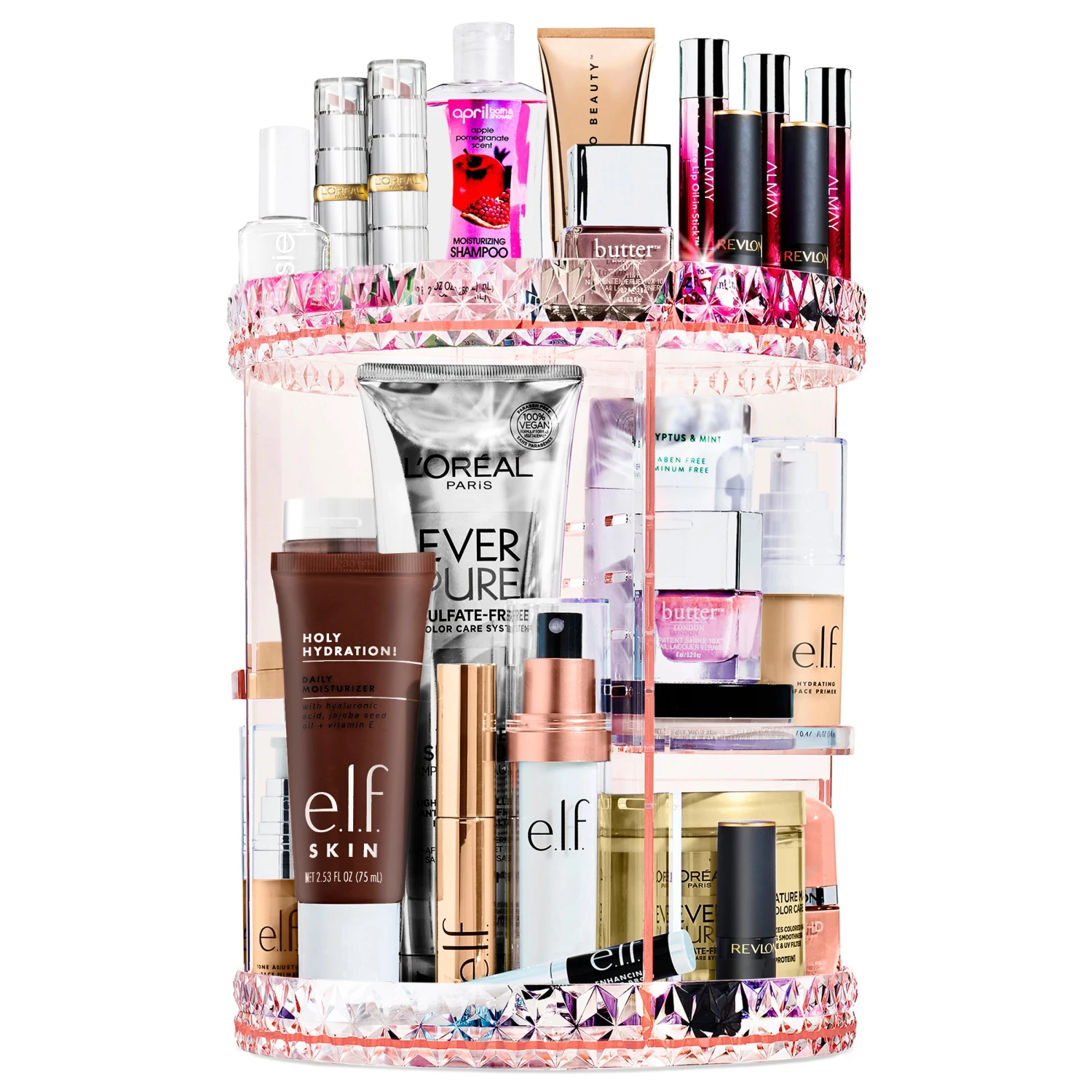 360° Makeup Organizer Carousel 6 360° Makeup Organizer Carousel - Image 4