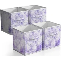 Tie-Dye Storage Cube Bins (4 Pack) 14 Tie-Dye Storage Cube Bins (4 Pack) -Sorbus Decor Shop 1 1d23af18 8320 43be ab96 aa6cb4c8ee6a