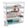 Acrylic Organizer Storage Drawers (4 Flat Drawer) 2 Acrylic Organizer Storage Drawers (4 Flat Drawer) -Sorbus Decor Shop 1 21822540 d950 49a6 a4c4 7dbd8591cec0
