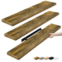 Large Floating Shelves (Set Of 3) -Sorbus Decor Shop 1 2e50082d 684c 4106 abb8 f8761af644f0