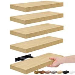 Wall Mounted Floating Shelves (5 Pack) -Sorbus Decor Shop 1 302ceb5d 610e 4f37 94b4 26e2c70d0227