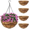 Hanging Planter Baskets W/Coco Liner (4 Pack) -Sorbus Decor Shop 1 312f8281 de2e 4e69 a0d3 4f1090c276b8