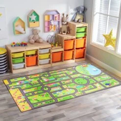 City Streets Car Road Map Kids Play Mat (L, XL) 25 City Streets Car Road Map Kids Play Mat (L, XL) -Sorbus Decor Shop 1 384a50ea baec 44e3 941f 22dff62026d9