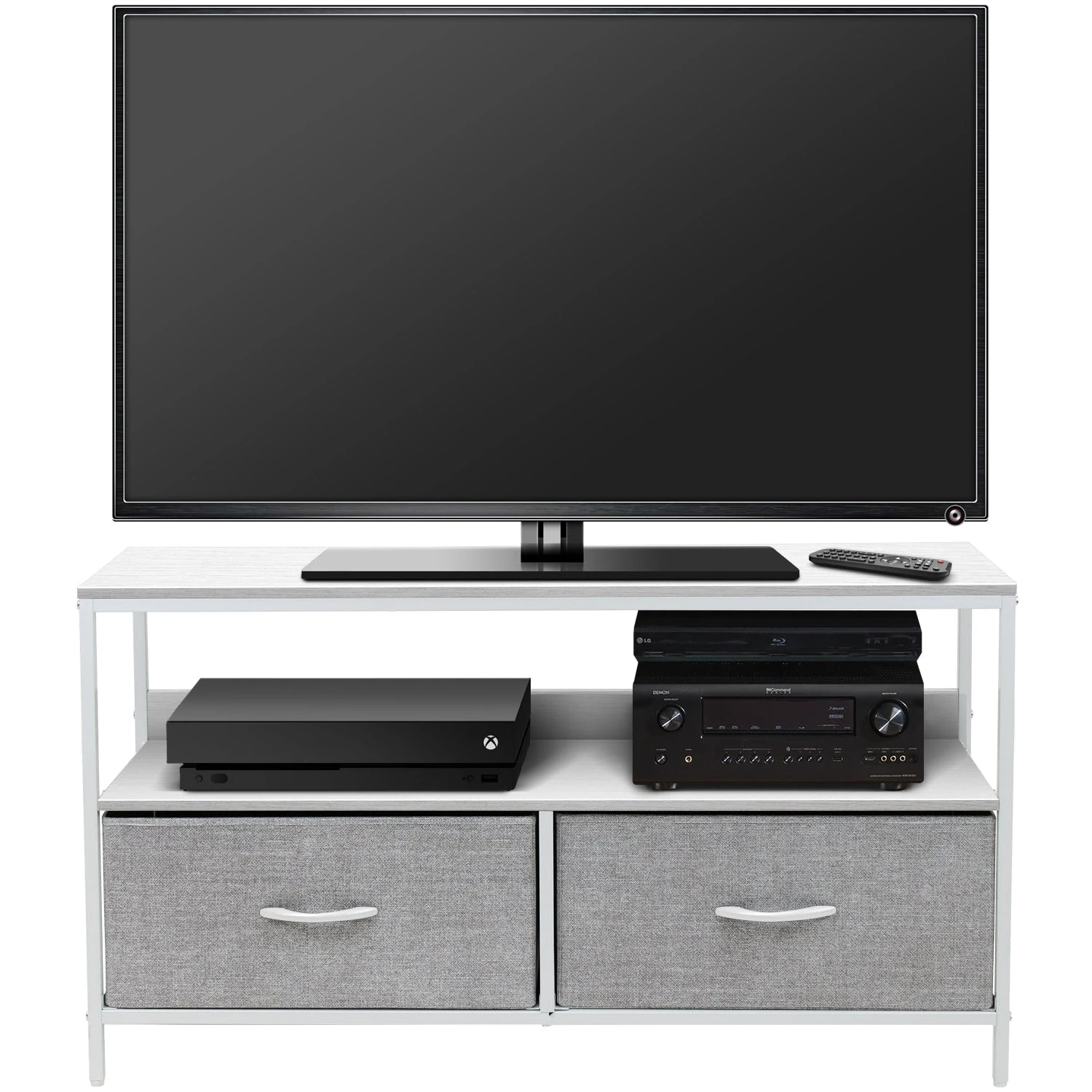 2 Drawer TV Stand Dresser (for TVs Up To 38") 3 2 Drawer TV Stand Dresser (for TVs Up To 38")