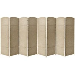 8 Panel Room Divider (Double Hinged) -Sorbus Decor Shop 1 3ea5738f 7640 48c6 80c2 d7aa2d57b2a1