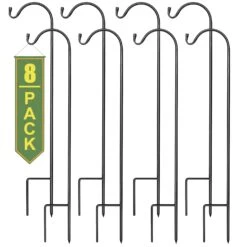 Shepherd's Hook Stakes (Set Of 4) -Sorbus Decor Shop 1 42407c5e 68fe 47c5 82c2 c5be90012ca8