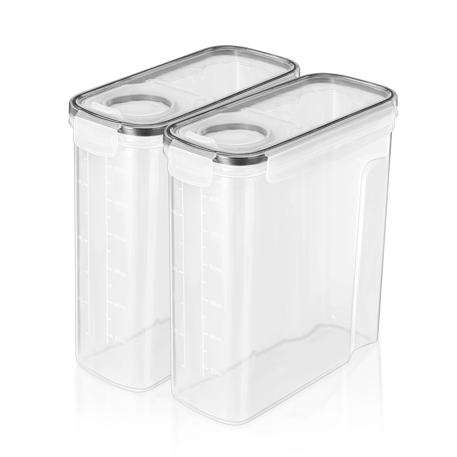 Tall Narrow Food Dispenser Containers (Set Of 2) 8 Tall Narrow Food Dispenser Containers (Set Of 2) - Image 6