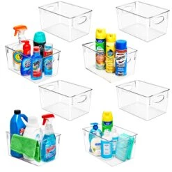 Storage Bins With Handles Set (Large)