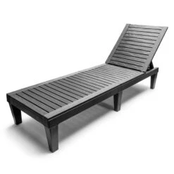 Adjustable Folding Outdoor Chaise Lounge Chair
