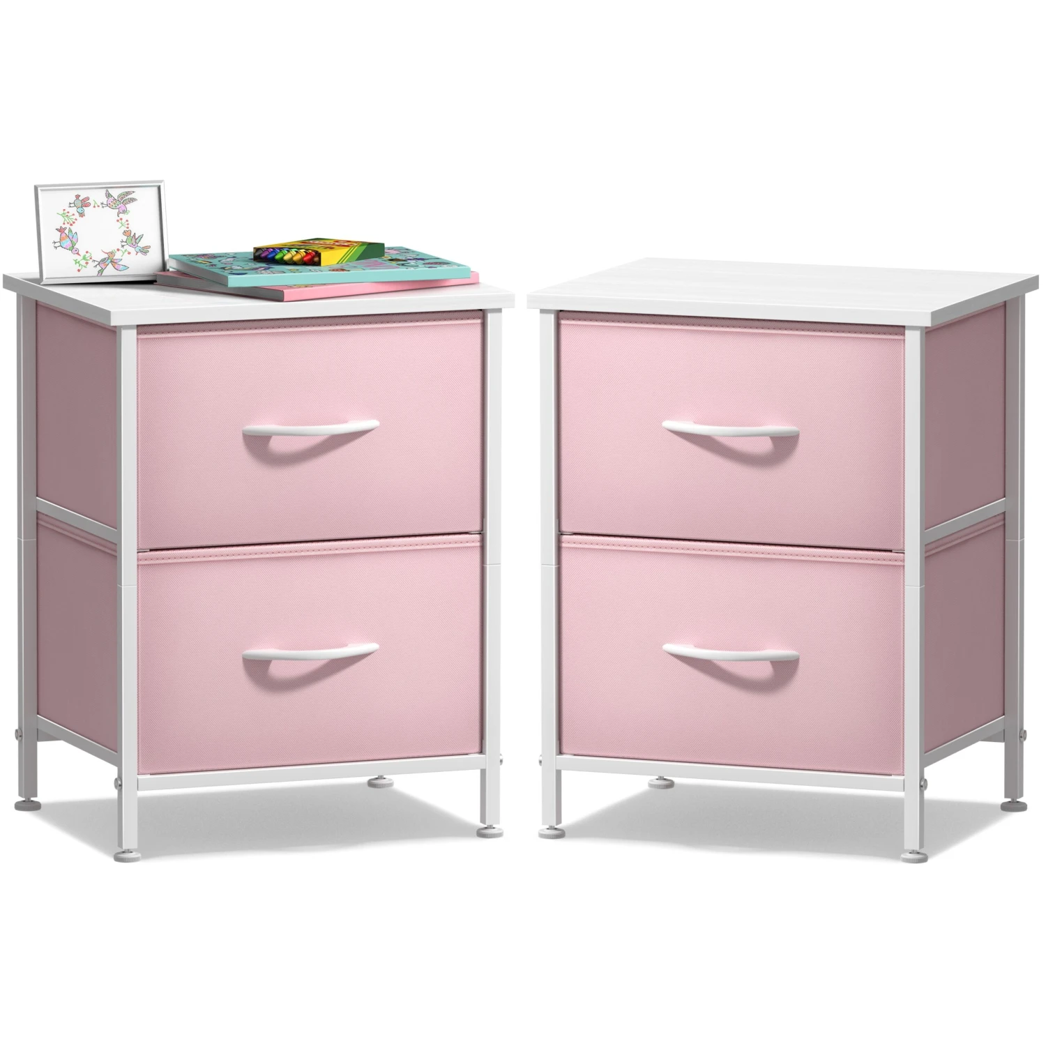 2 Drawer Display Nightstand (Set Of 2) 15 2 Drawer Display Nightstand (Set Of 2) - Image 13