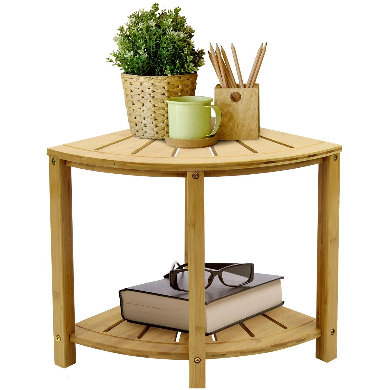 Bamboo Corner Bench 4 Bamboo Corner Bench - Image 2