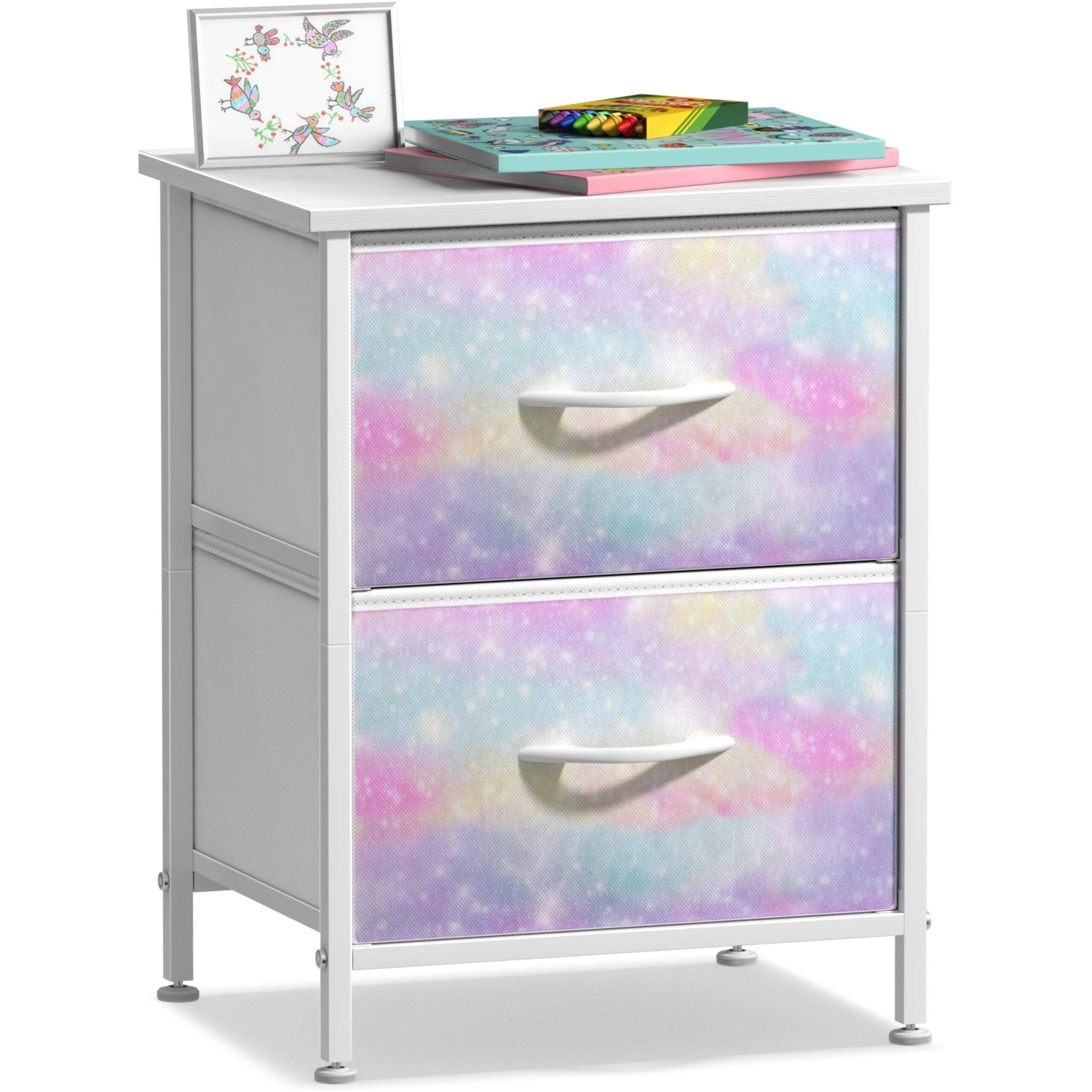 2 Drawer Display Nightstand 13 2 Drawer Display Nightstand - Image 11