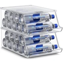 Can Bottle Holder Drink Dispenser With Lids (Set Of 2)