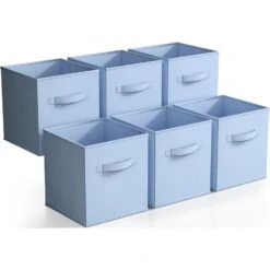 11" Cube Storage Bins (6 Pack Pastels) -Sorbus Decor Shop 1 875f8d07 d3f9 4922 94e5 24cccb621f0e