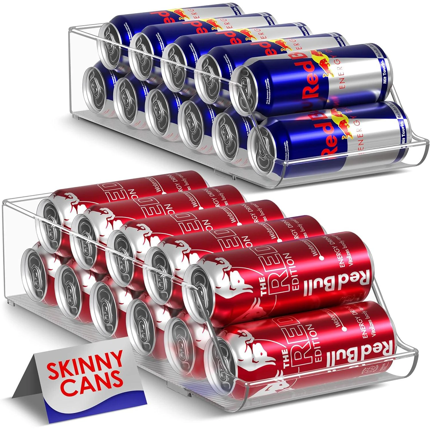 12 Skinny Soda Can Organizer 4 12 Skinny Soda Can Organizer - Image 2