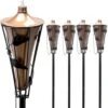 Matney Refillable Metal Torches (4 Pack) 2 Matney Refillable Metal Torches (4 Pack) -Sorbus Decor Shop 1 9126e5ce 71e4 4e06 a49c da6dbb921bd6