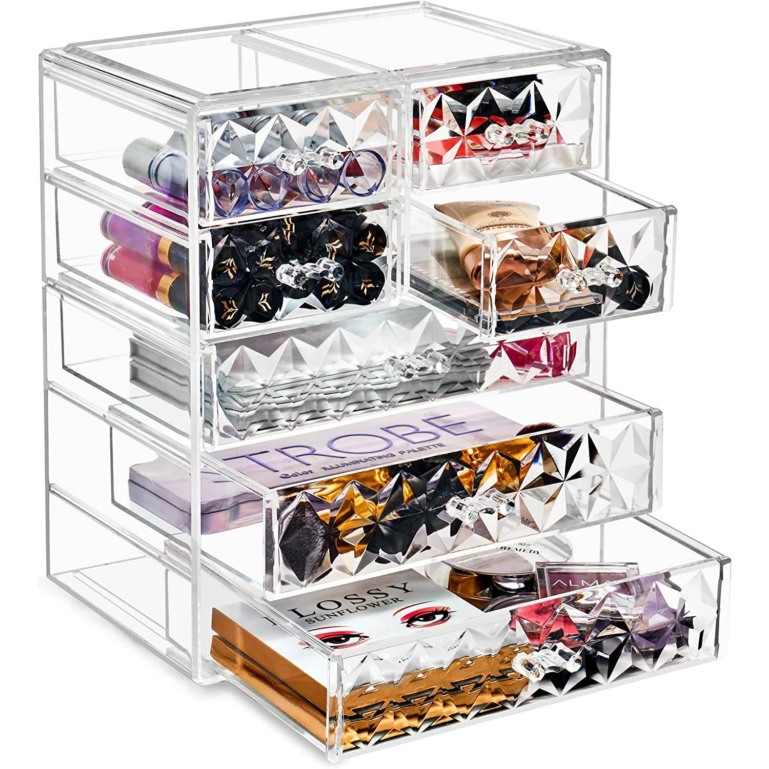 Diamond Makeup Organizer (7 Drawers) 4 Diamond Makeup Organizer (7 Drawers) - Image 2