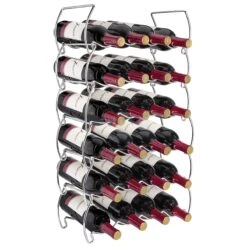 6-Tier Stackable And Detachable Wine Rack Holds 24 Bottles -Sorbus Decor Shop 1 9839e177 4bea 4da2 a806 7ae161c85997