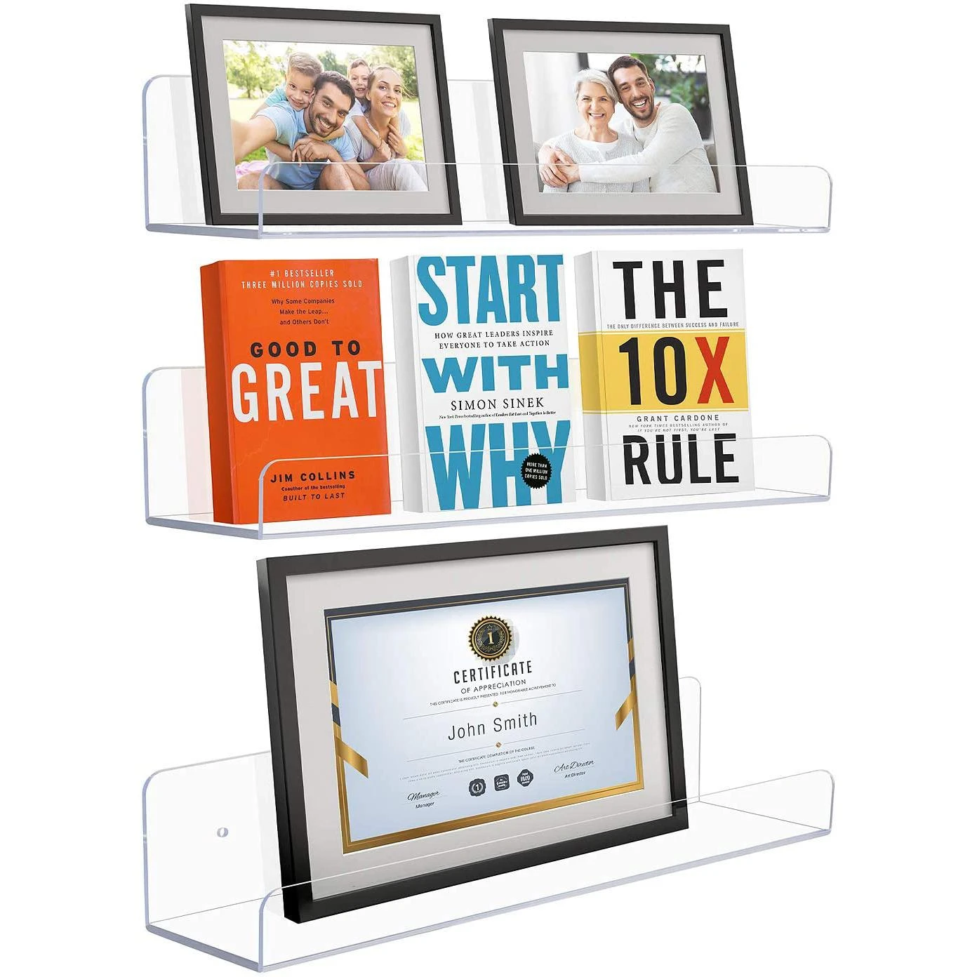 Acrylic Rack Organizer (3 Pc) 4 Acrylic Rack Organizer (3 Pc) - Image 2