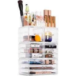 Makeup Organizer Case (12 Drawer 4Pc)