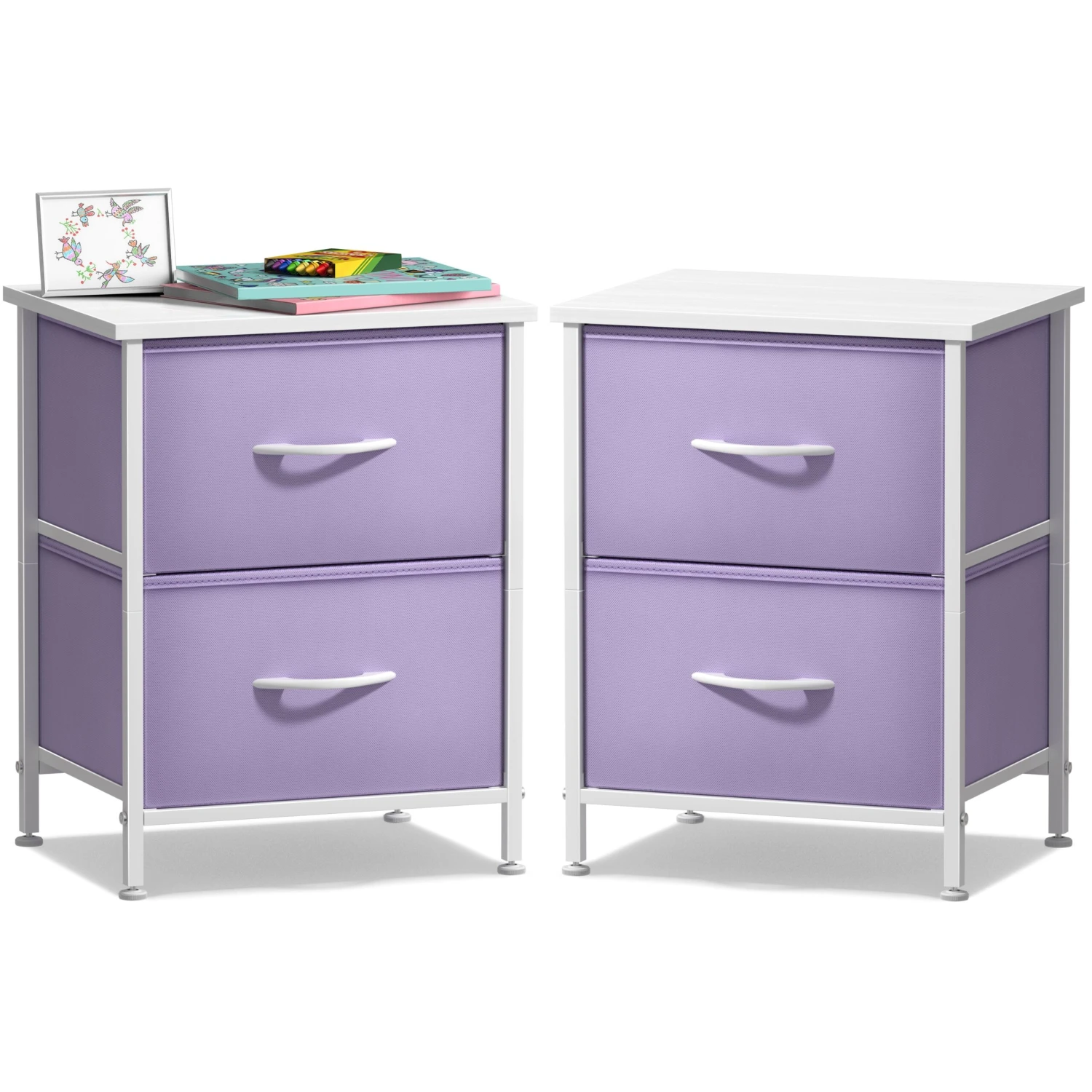 2 Drawer Display Nightstand (Set Of 2) 21 2 Drawer Display Nightstand (Set Of 2) - Image 19