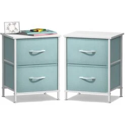 2 Drawer Display Nightstand (Set Of 2)