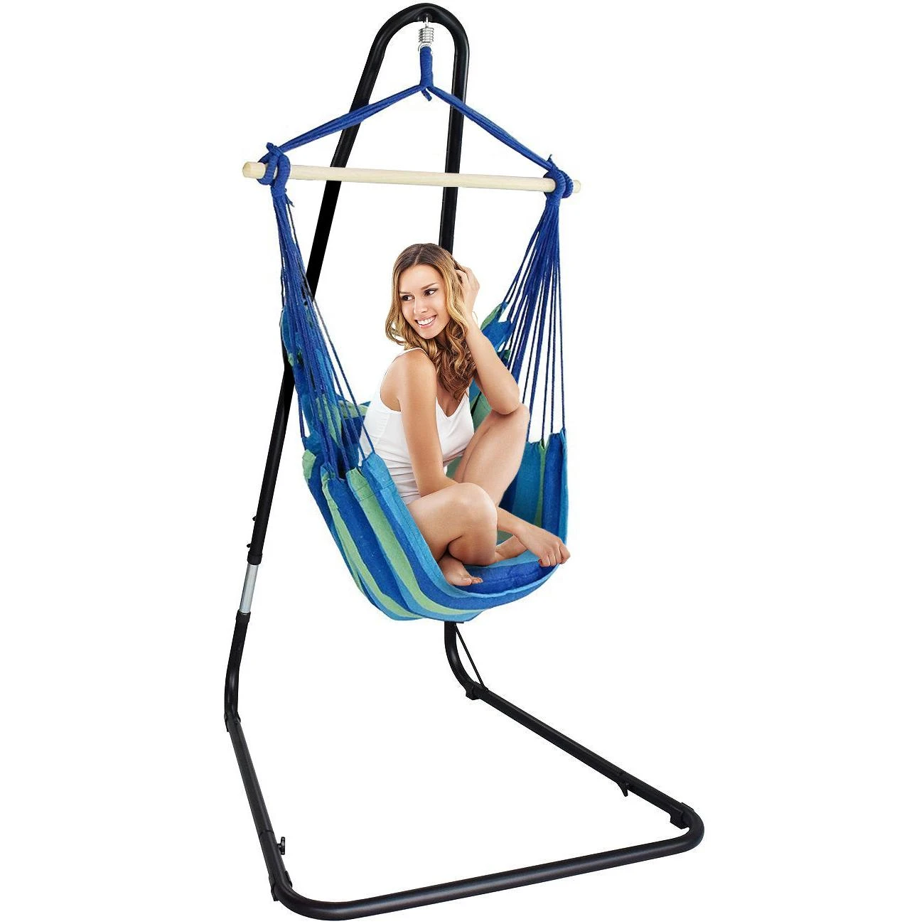 Adjustable Hammock Chair Swing & Stand 4 Adjustable Hammock Chair Swing & Stand - Image 2