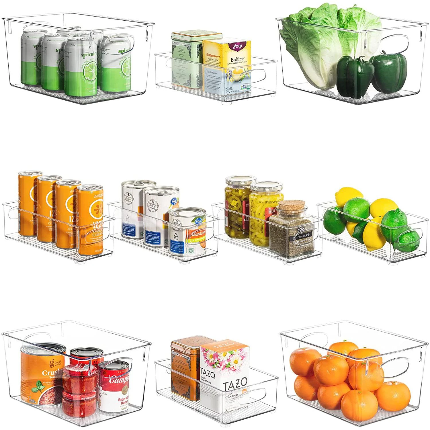 Plastic Container Bin Set (10 Pack) 4 Plastic Container Bin Set (10 Pack) - Image 2
