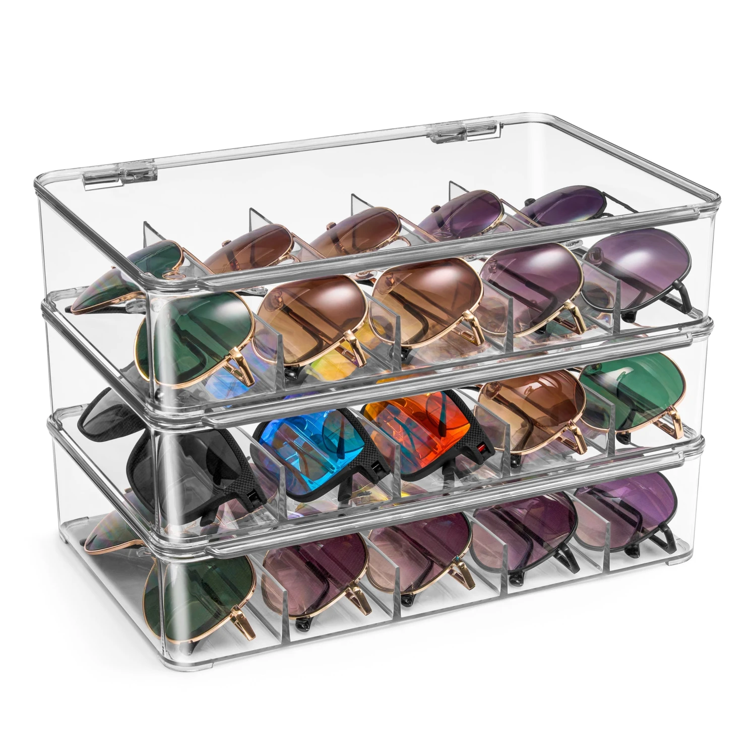 Eyeglass Storage Case Organizer 12 Eyeglass Storage Case Organizer - Image 10