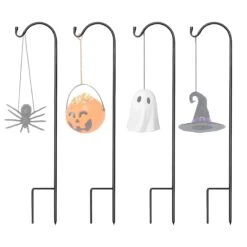 Halloween Shepherd's Hooks - Set Of 4